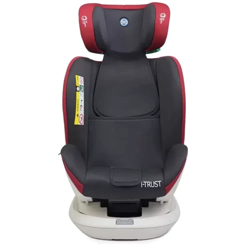 Автокресло El Camino (0-36кг) ME 1081 I-TRUST 360 ISOFIX Red (ME 1081) фото 13
