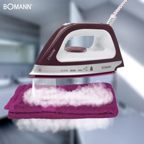 Парогенератор Bomann DBS 6034 CB: Сила парового удара, г/мин 90 г/мин