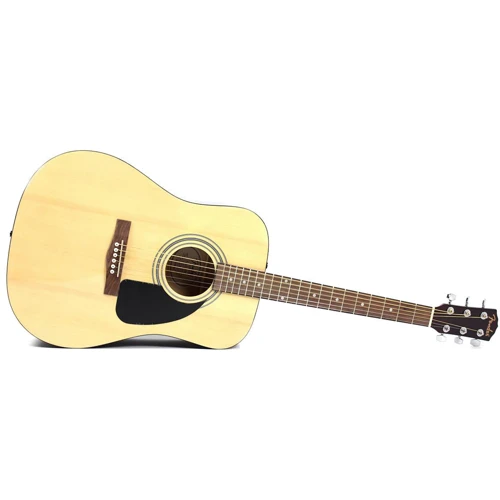 Набор для начинающих гитаристов Fender FA-115 Dreadnout Pack Natural WN V2: Количество струн 6
