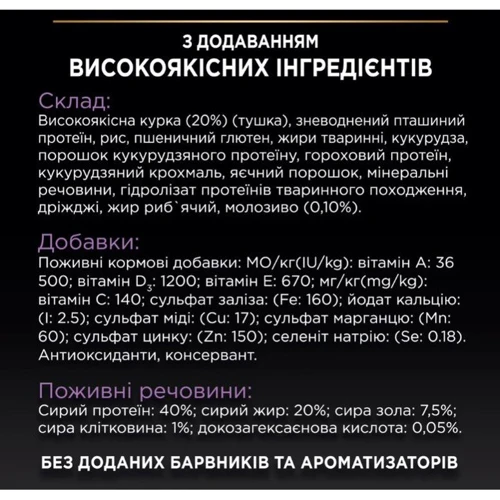 Сухой корм Pro Plan Original Kitten с курицей 400 г (7613036545099) фото 10