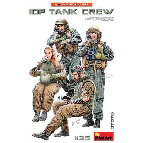 Набір фігурок Miniart Танковий екіпаж ЗС Ізраїлю (MA37076)