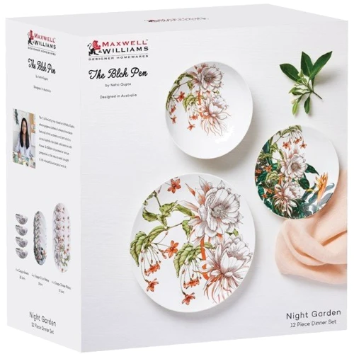 Столовый сервиз Maxwell & Williams NIGHT GARDEN FLOWER 12 пр. (II0093): Количество персон 3