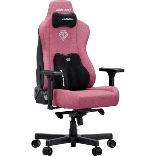 Кресло игровое Anda Seat Kaiser 3E XL Pink Fabric (AD23YC-XL-09-P-CF-P01)