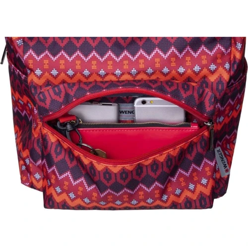 Сумка для ноутбука Wenger 16 "Colleague Red Native Print (606471): Тип сумки рюкзак