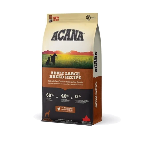 Сухой корм для собак ACANA Adult Large Breed Recipe с мясом цыпленка для крупных и гигантских пород 17 кг (a52117): Тип Сухой корм
