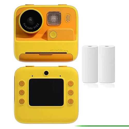 Дитяча фотокамера моментального друку PRC SnapShot yellow (57735yellow): Тип цифровая фотокамера