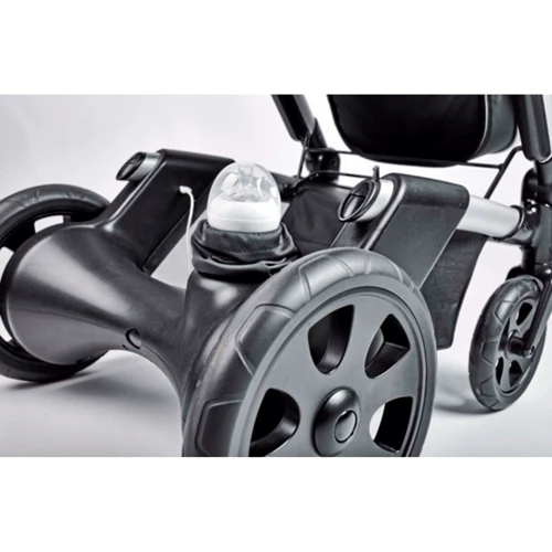 Универсальная коляска 2 в 1 Heetee Mayfair Black/black: Возможность установки люльки есть