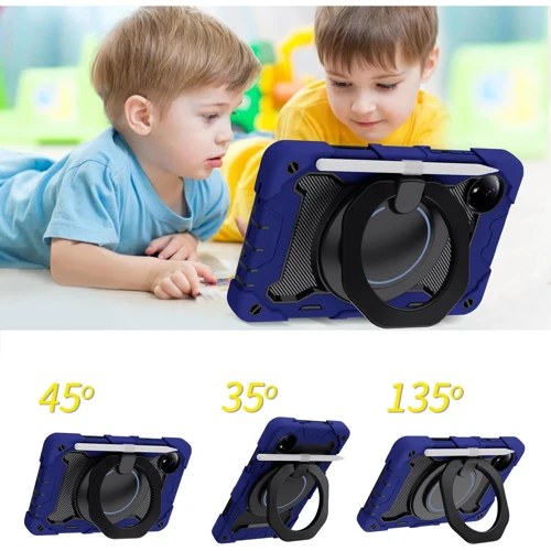 Аксесуар для планшетних ПК BeCover Armored Shockproof Case з Stand Blue для Xiaomi Redmi Pad SE 8.7 (712921)