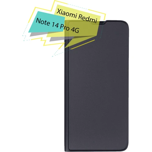 Чехол для телефонов BeCover Book Exclusive New Style Black for Xiaomi Redmi Note 14 Pro 4G (713325): Пленка в комплекте нет