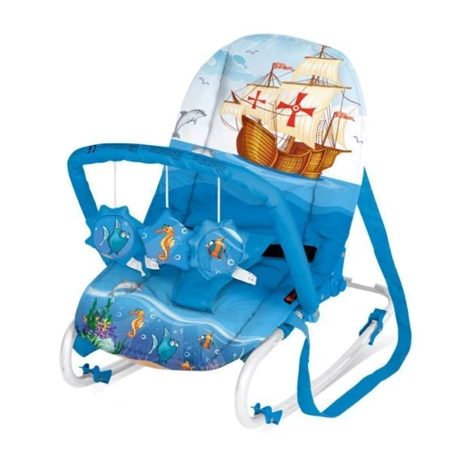 Шезлонг Bertoni TOP RELAX XL (blue ship)