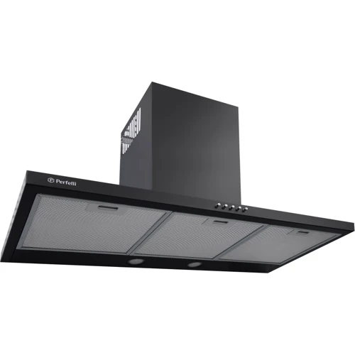 Витяжка Perfelli T 9612 A 1000 BL LED: Матеріал корпусу нержавіюча сталь