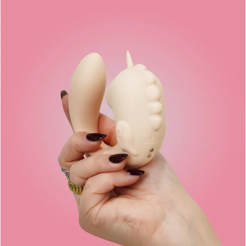 Вібратор-єдиноріжка Unihorn - C Horse - Coral Throb, вагінально-кліторальна стимуляція