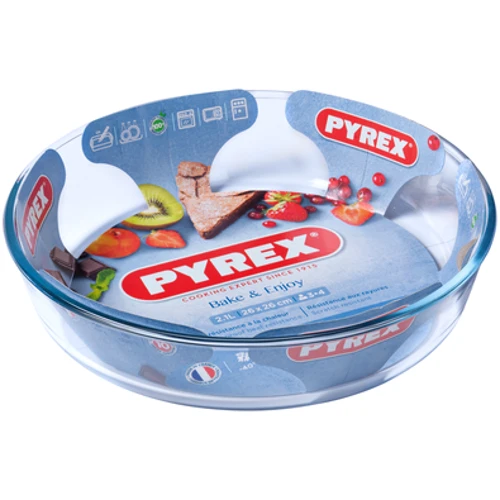 PYREX B&E 26см (2.1л) (828B000): Крышка Нет