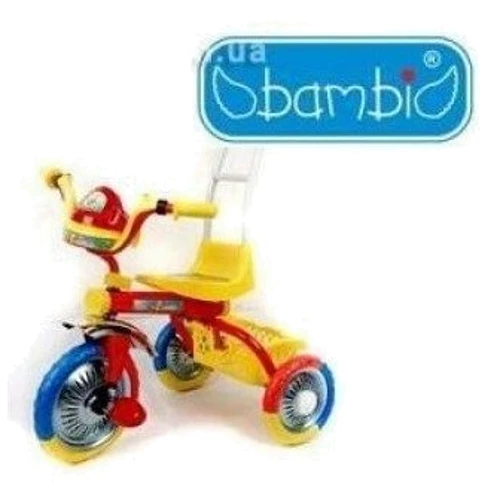 Триколісний велосипед Bambi B 2-2 / 6011 Помаранчевий