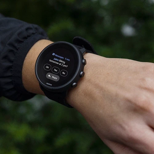 Смарт-часы Suunto 7 Matte Black Titanium (SS050568000): Цвет ремешка черный