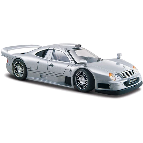 Автомодель Maisto Mercedes CLK-GTR street version 1:26 Серебристый (31949 silver)