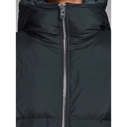 Пуховик Jack & Jones 35800911 48 черный зимний с капюшоном: Подкладка На подкладке