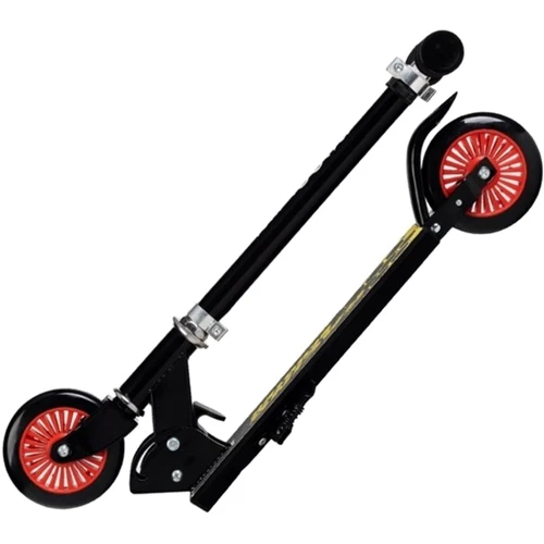 Самокат QKIDS FLO (цвет - black): Конструкция рамы складная