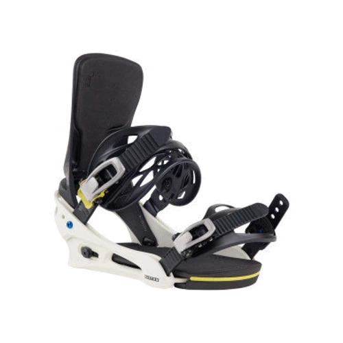 Крепление для сноуборда BURTON CARTEL'24 white/grphic M (9010510545022): Цвет Черно-белый