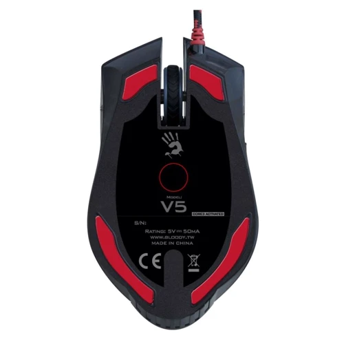 Мышь A4tech Bloody V5M: Эргономика для правой и левой руки