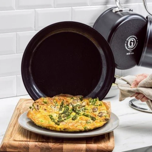 Набор сковородок GreenPan Barcelona Pro 24+28 см (CC005336-001): Материал корпуса Алюминий