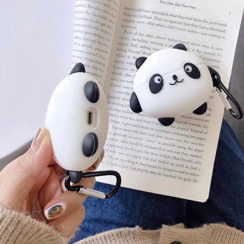 Чехол для наушников TPU Case Panda White for Apple AirPods: Совместимость AirPods