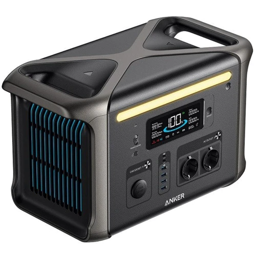 Зарядная станция Anker Solix F1500 1536Wh 1800W (A1772311) UA: Емкость аккумулятора, Вт/ч 1536