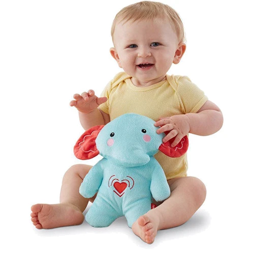 Мягкий музыкальный ночник Fisher-Price Слоненок (BFL65)