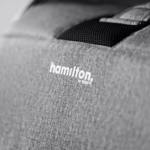 Прогулочная коляска Hamilton by Yoop XL Light Grey (65481): Ширина шасси 52 см