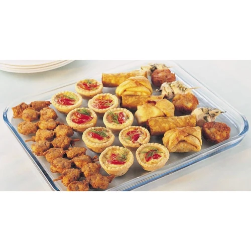 Pyrex B & E 32x26см (291B000): Крышка Нет