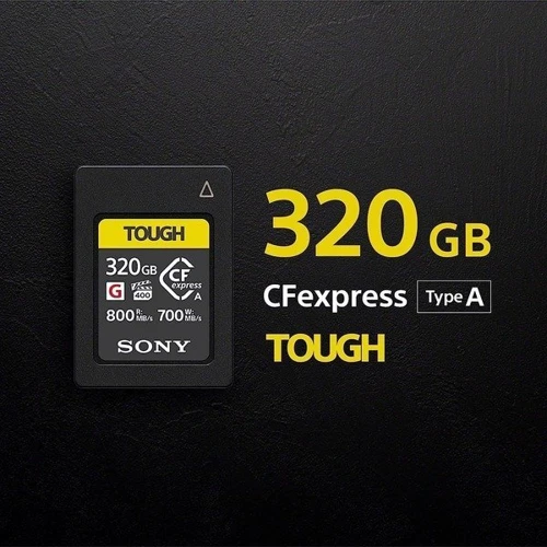 Карта памяти Sony 320GB CFexpress Type A (CEAG320T.SYM): Объем 320 ГБ