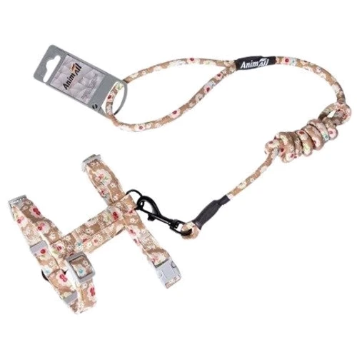 Шлейка та повідець AnimAll HJ-LH2002 15 мм 24-40 см (167234)
