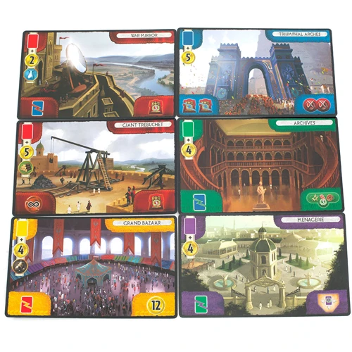 Настольная игра 7 чудес: Вавилон (Seven Wonders Babel): Возраст от 10-ти лет