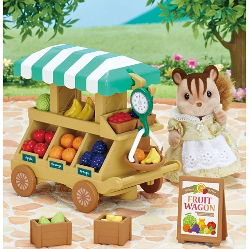 Ігровий набір Sylvanian Families Візок з фруктами (5265) фото 4