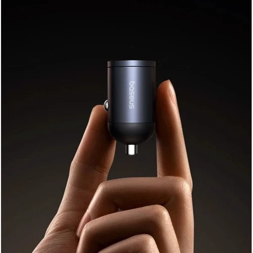 Зарядное устройство Baseus Car Charger 2хUSB-C Tiny Star 30W Black (C00035001121-03) фото 6