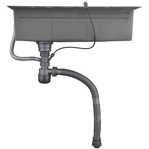 Кухонная мойка Lefton Adjustable Waterfall Faucet Kitchen Sink with Digital Temperature Display & LED Lighting-KS2207 фото 14