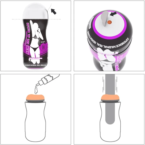 Мастурбатор LoveToy Sex In A Can Vagina Stamina Tunnel