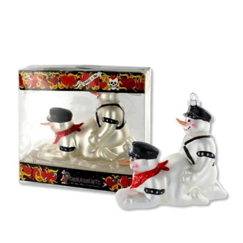 Новогодняя игрушка Страпон снеговики: Производитель Df Novelty Company