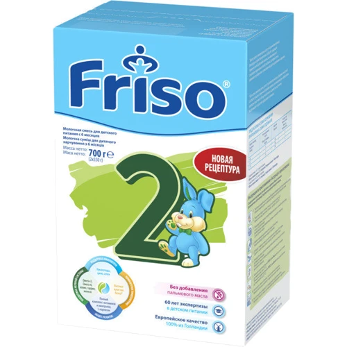 Дитяча Суміш Friso 2 LockNutri з 6 до 12 м, 700гр (8716200722711)