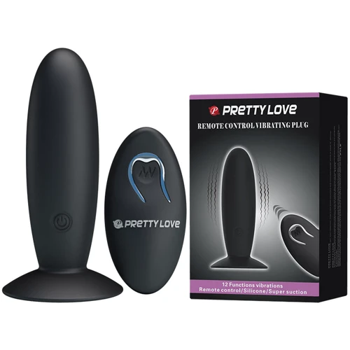 Анальная пробка с вибрацией Pretty Love Remote Control Vibrating Plug