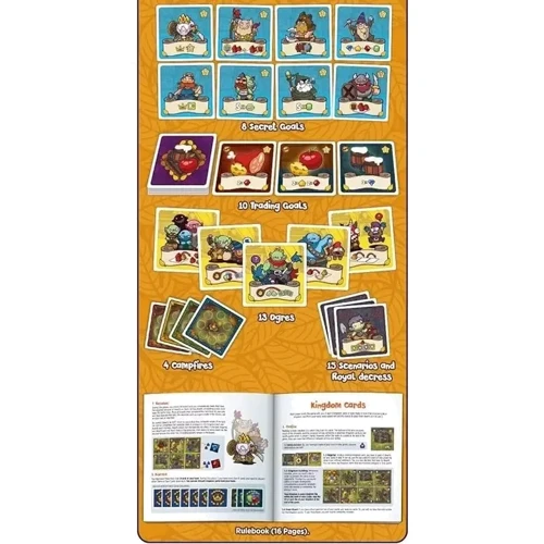 Настольная игра IELLO Dwar7s Fall 3rd edition (Гномы, англ.): Вид стратегические