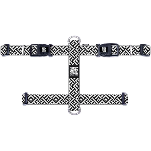 Шлейка для собак Max & Molly Urban Pets H-Harness - Mykonos Black/L 2 см 70-98 см (4255636801088): Производитель Max & Molly Urban Pets