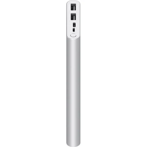 Внешний аккумулятор Xiaomi Mi Power Bank 3 10000mAh Dual USB Fast Charge 18W Silver (PLM13ZM): Встроенный кабель нет