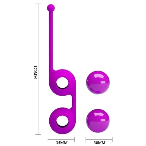 Вагинальные шарики Pretty Love Kegel Tighten Up IIІ, BI-014493-2