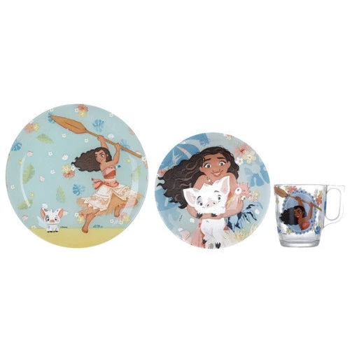 Набор детской посуды Luminarc Disney Vaiana 3 пр. (P0768): Тип Набор