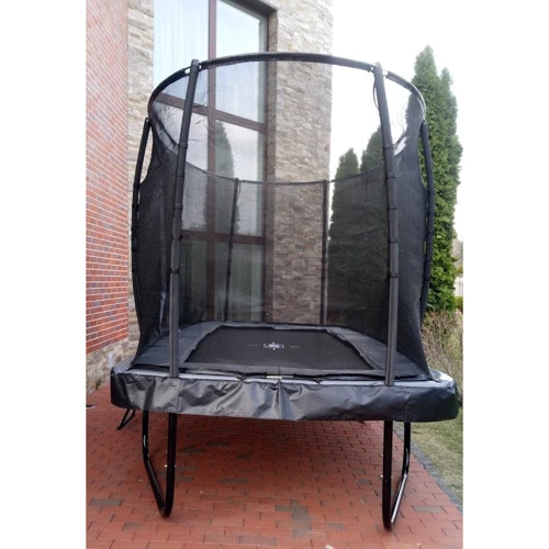 Батут EXIT Elegant Premium прямокутний 214х366 cm black: Форма прямоугольник