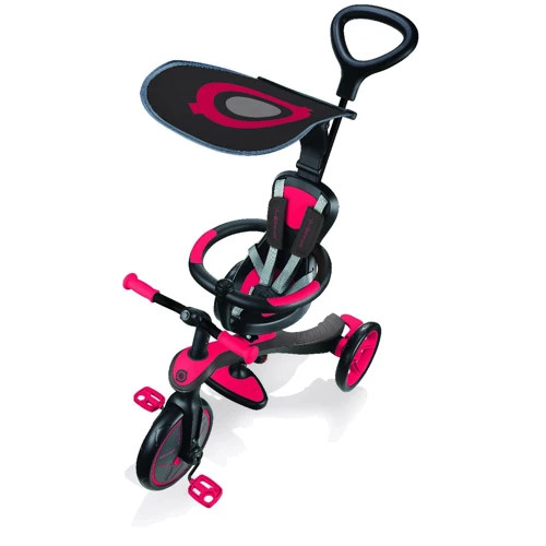 Велосипед детский GLOBBER EXPLORER TRIKE 4в1, красный, до 20кг, 3 колеса (632-102) фото 4