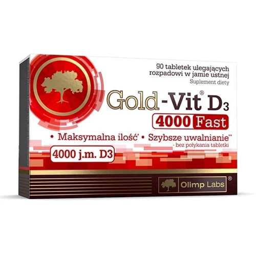 Olimp Gold-Vit D3 4000 Fast витамин D3 90 таблеток
