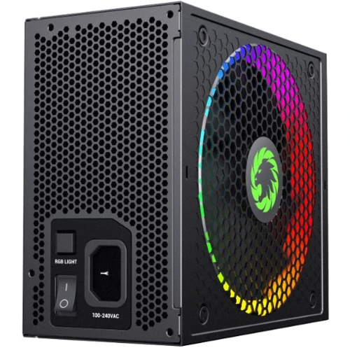 Блок питания GameMax RGB-750 Pro: Вентилятор нижней стенки 140 мм