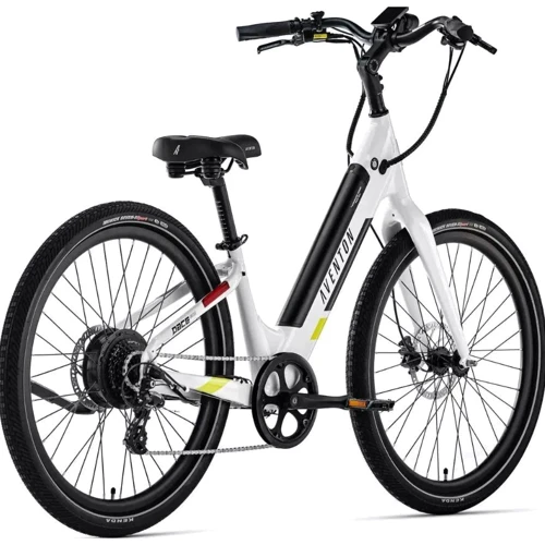 Электровелосипед 27,5 Aventon Pace 500 ST рама - S 2023 Ghost White: Цвет белый